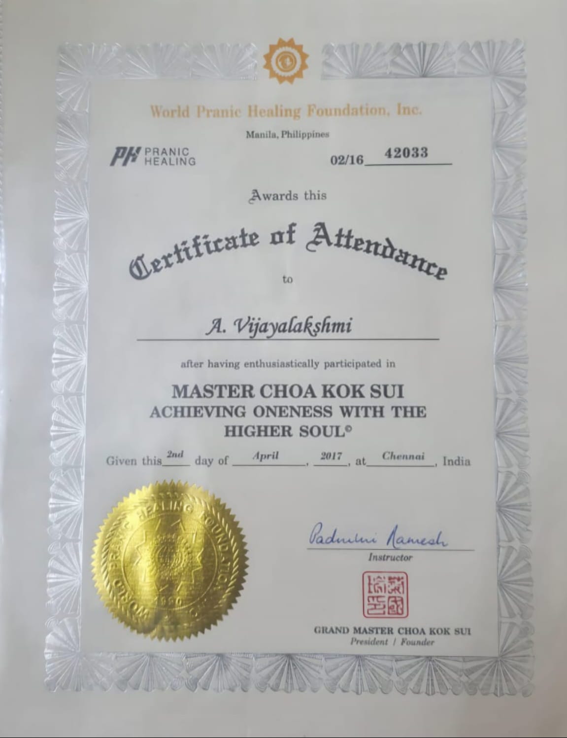 Certificate 4